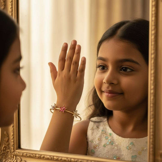 Kids Triple Butterfly Bracelet – Anti Tarnish