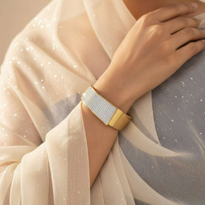 AD Premium Gold Cuff Bangle