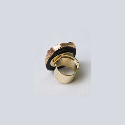 Ring with blue stone sizeless