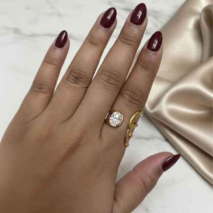 Modern Gold Multi-Band Open Ring