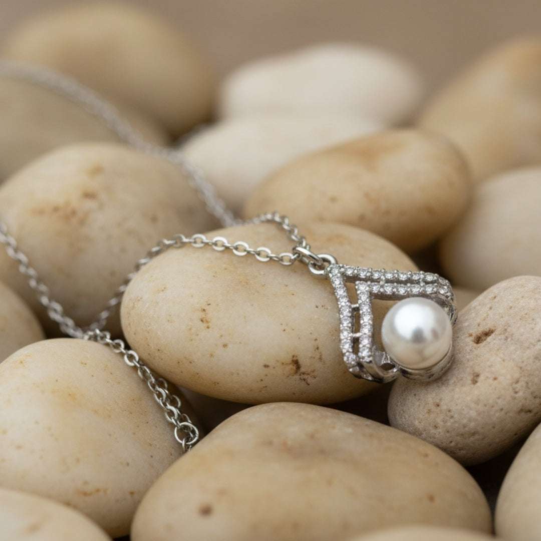 Kids Pastel Flower Bead Necklace