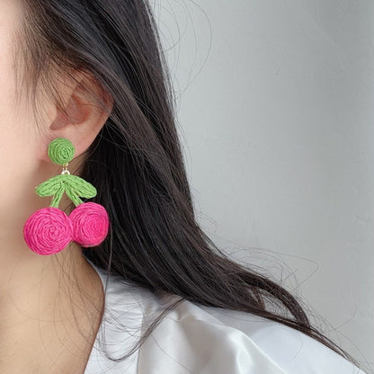 Handcrafted Thread Earrings – Rani Design for Women