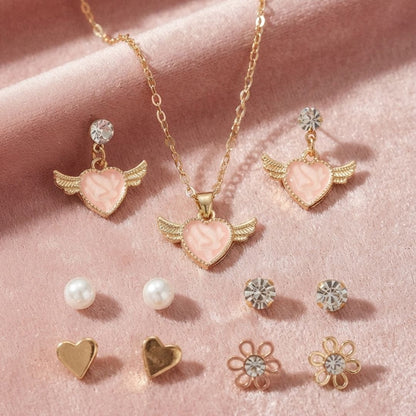 Angel Heart Kids Jewelry Gift Set for Girls