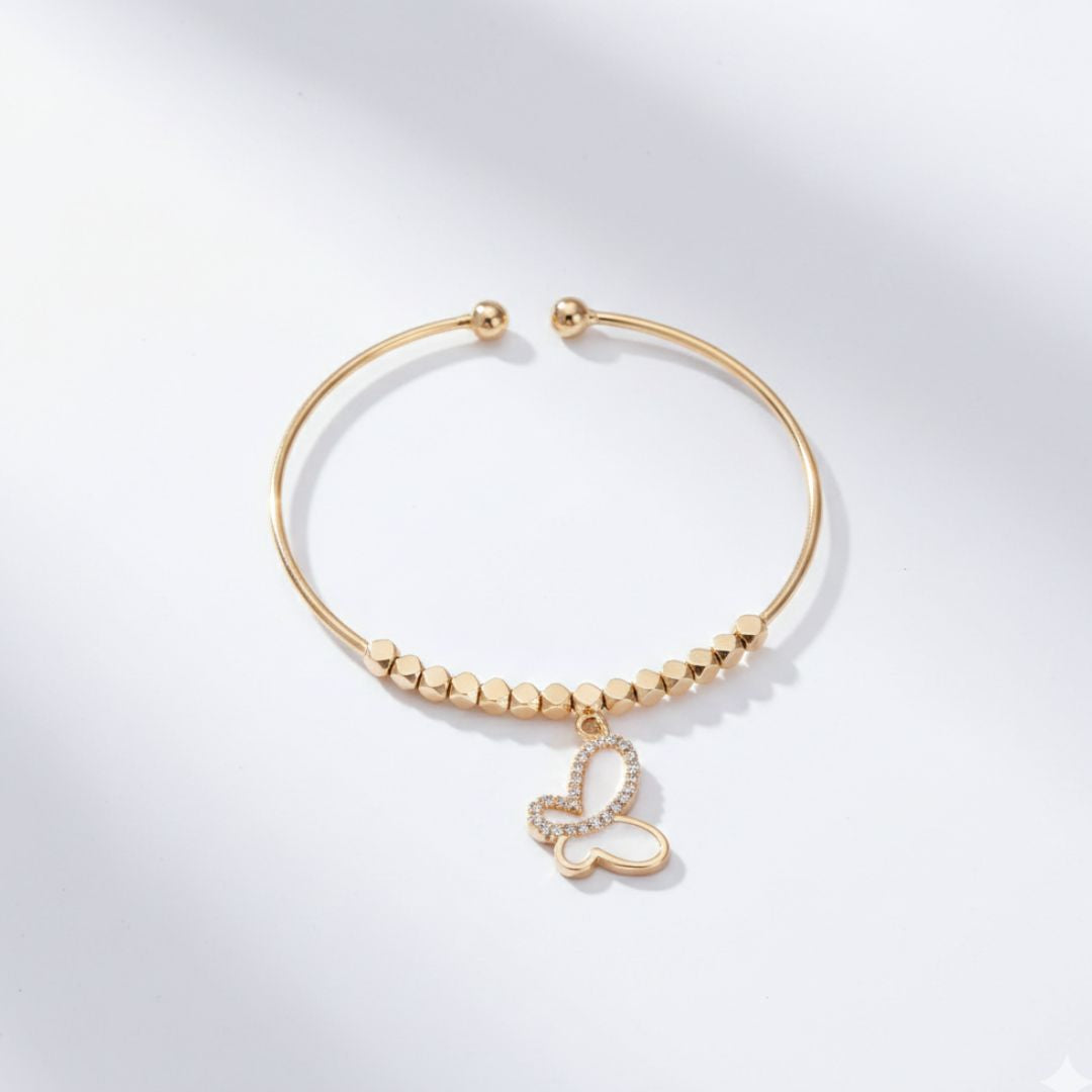 Kids Gold Butterfly Bracelet – Anti Tarnish