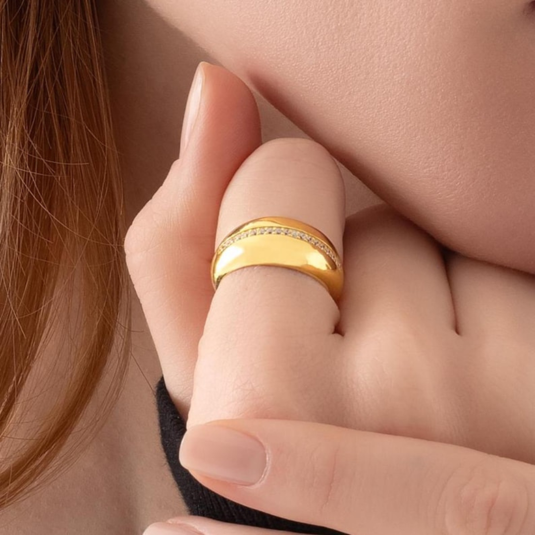Cloud Diamond Ring