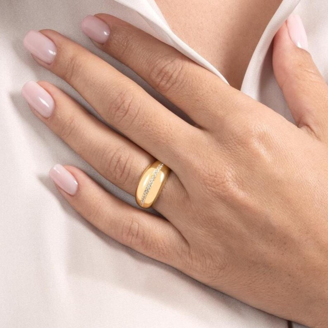 Cloud Diamond Ring