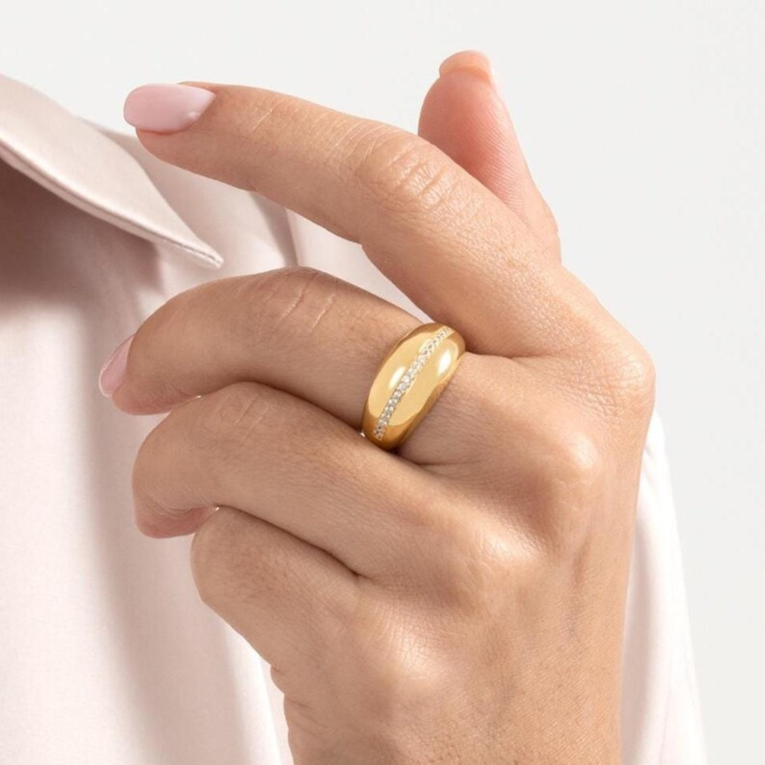 Cloud Diamond Ring
