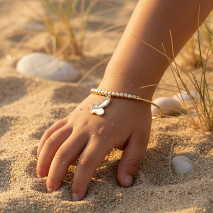 Kids Gold Butterfly Bracelet – Anti Tarnish