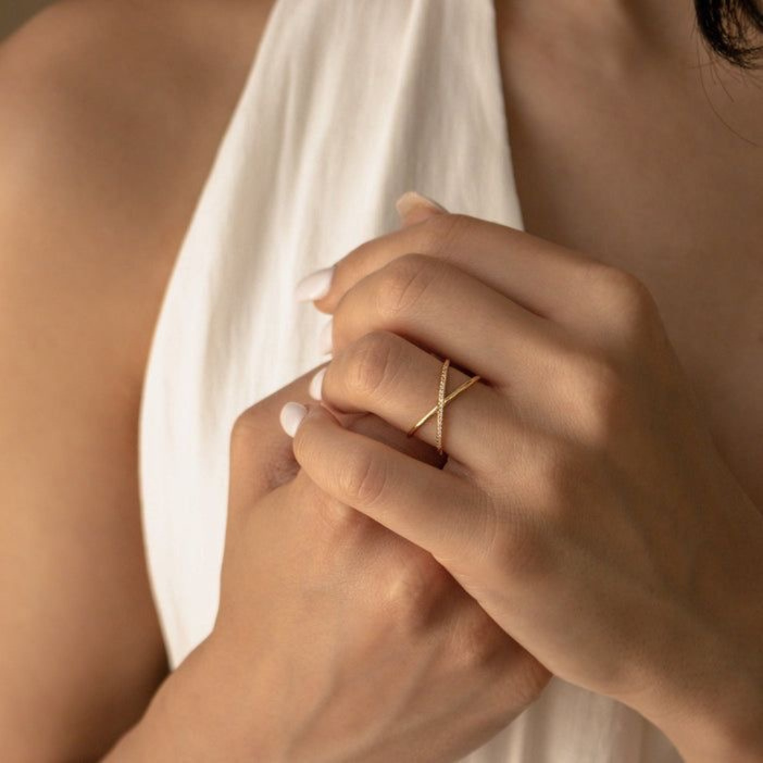 Emily Adjustable Ring – Anti-Tarnish | 18K Gold Plated