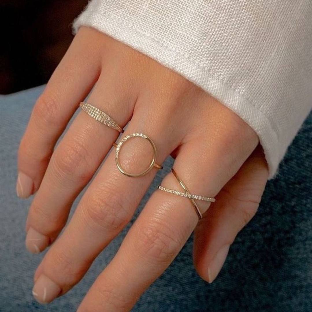 Emily Adjustable Ring – Anti-Tarnish | 18K Gold Plated