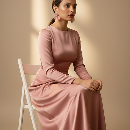 Pink Floral Statement Earrings for Women – Lightweight Party Wear Earrings for Girls