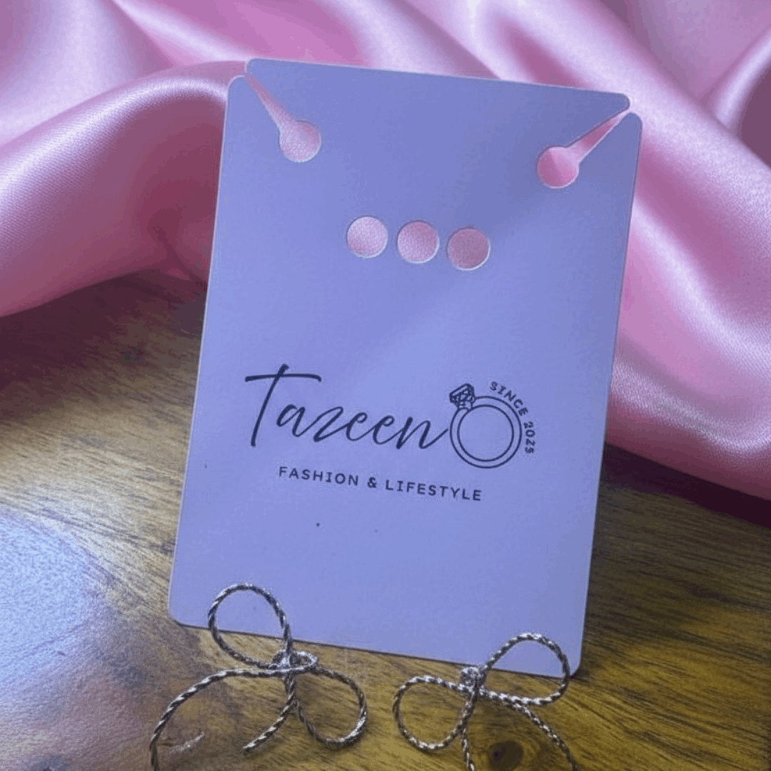 Silver Ribbon Bow Stud Earrings