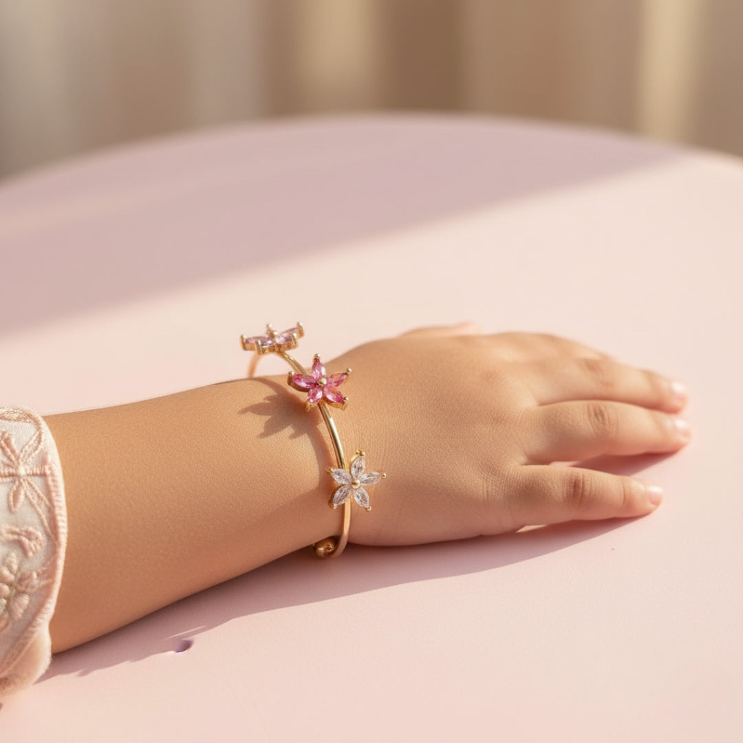 Kids Triple Butterfly Bracelet – Anti Tarnish