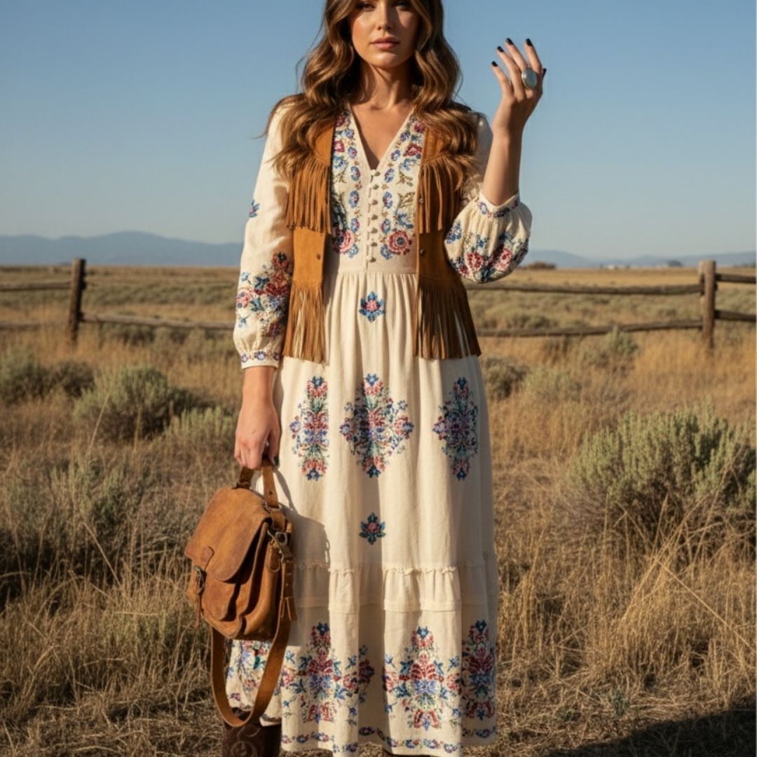 Aurora Veil Oval Stone Oxidised Ring