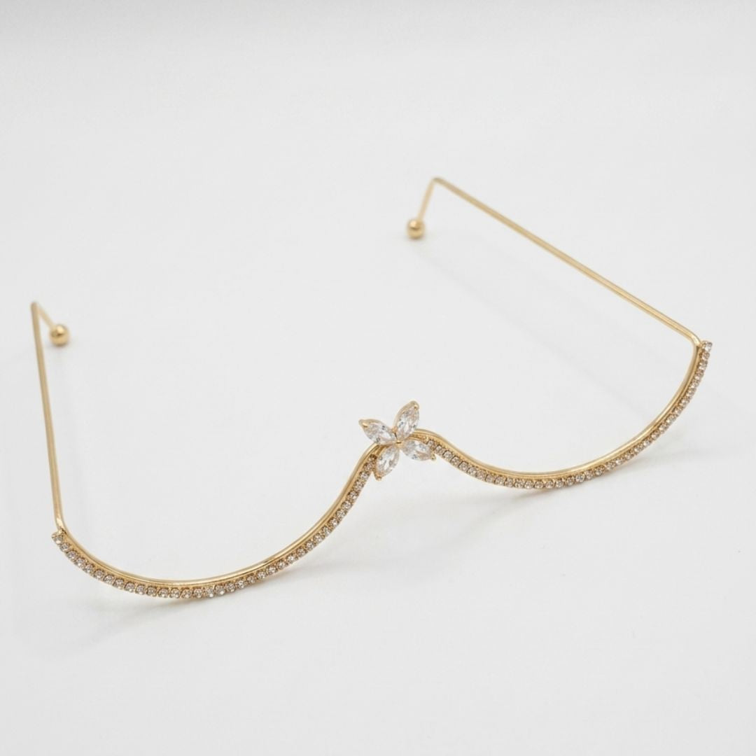 Elegant Minimalist Pearl Nose Accessory with Delicate Chain Facelet
