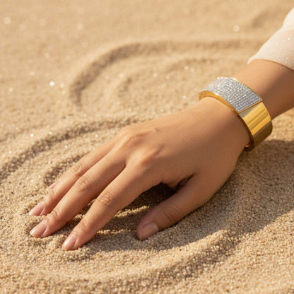 AD Premium Gold Cuff Bangle