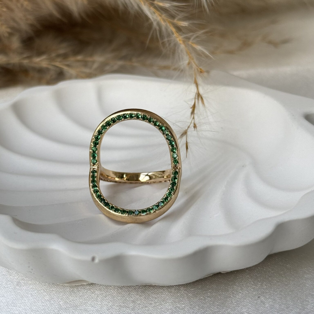 Trinity 3-in-1 Rotating CZ Ring