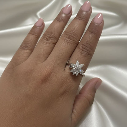 Blooming Star AD Floral Ring