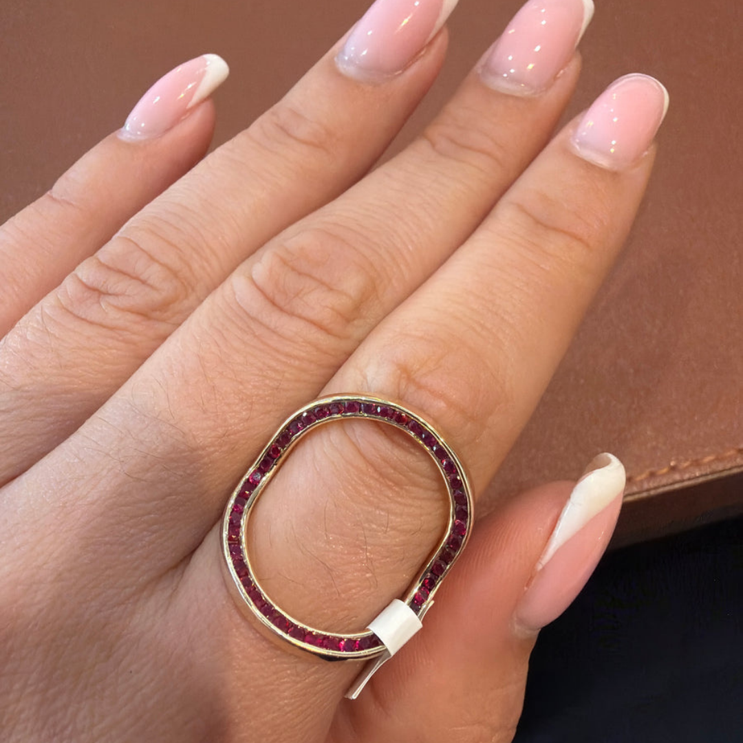 Trinity 3-in-1 Rotating CZ Ring