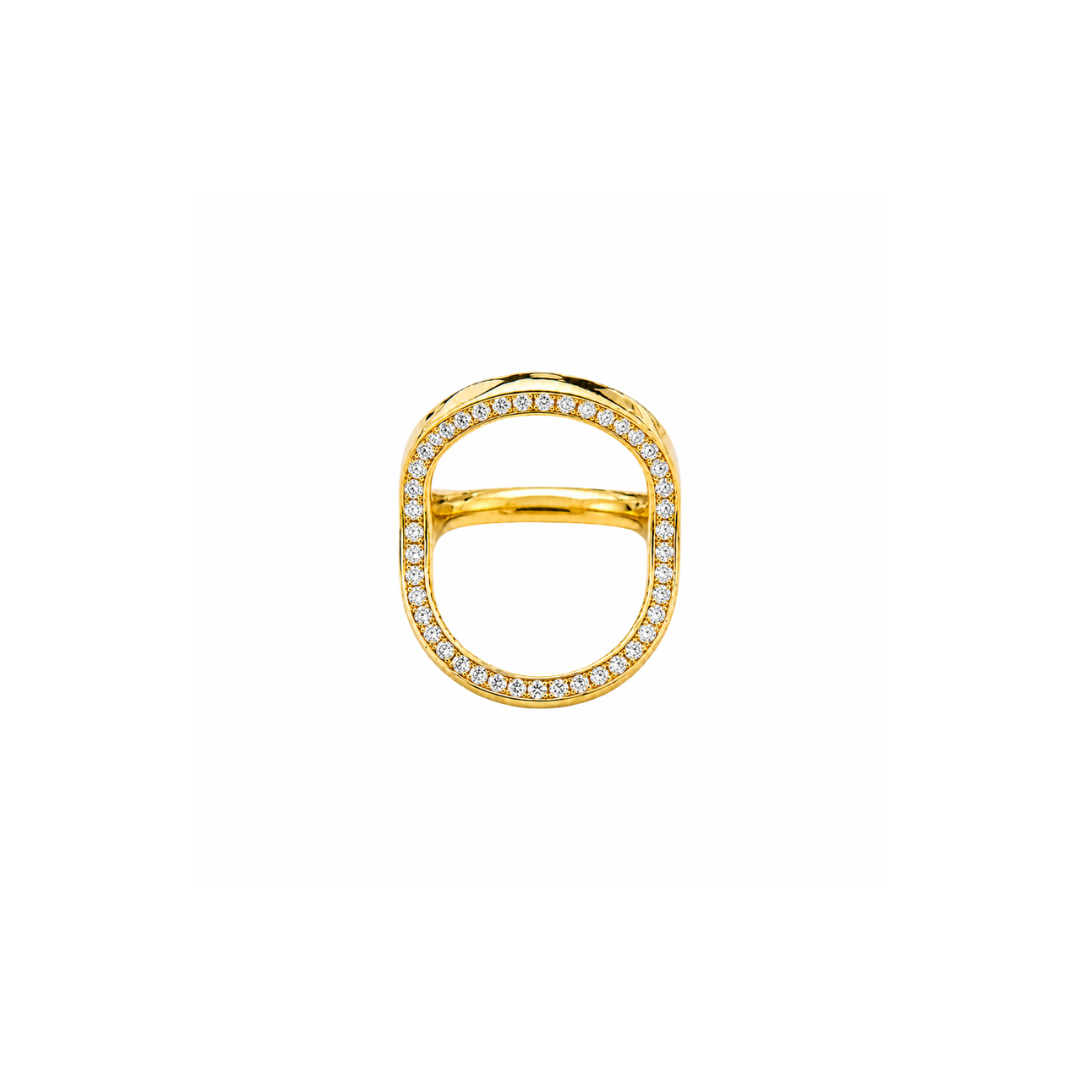 Trinity 3-in-1 Rotating CZ Ring