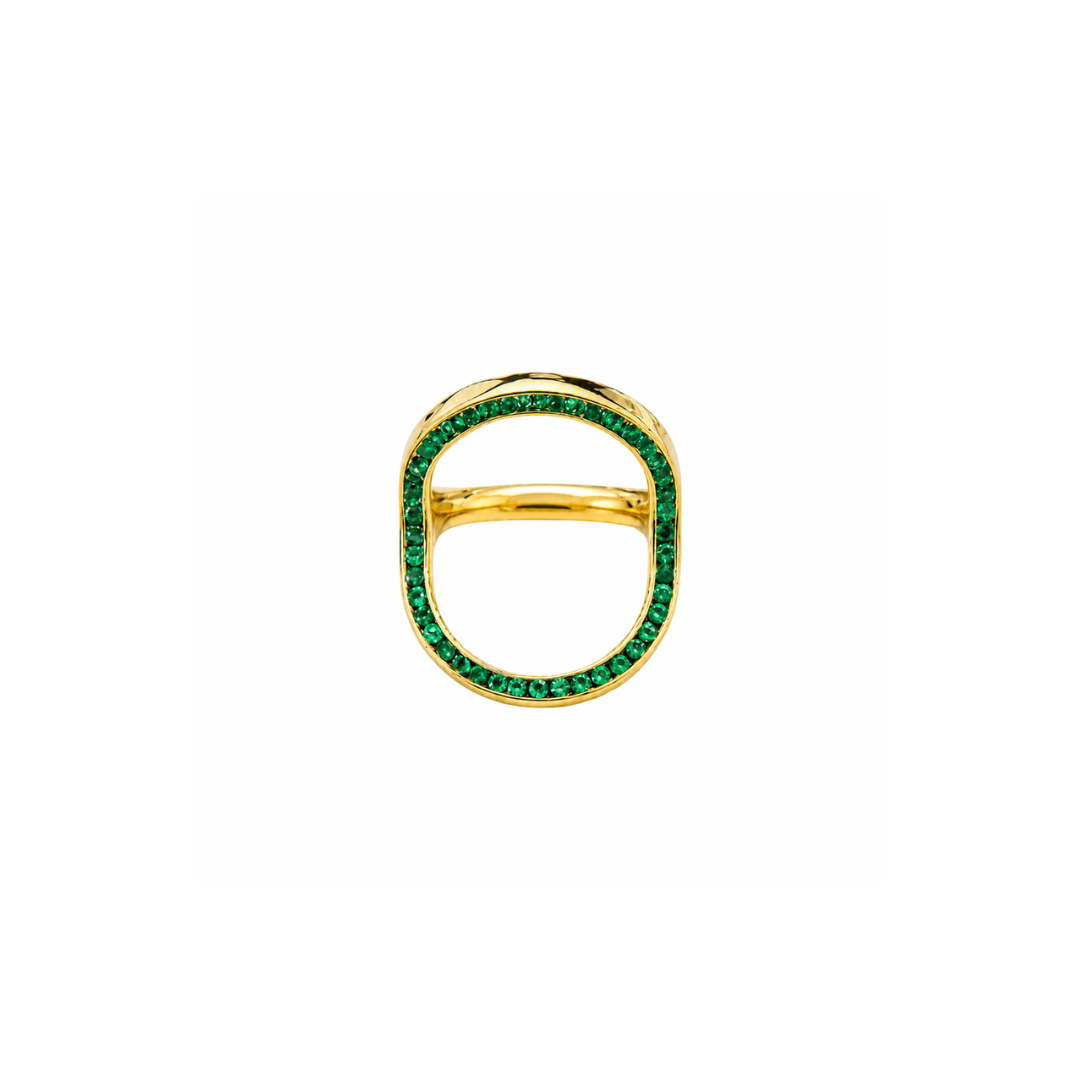 Trinity 3-in-1 Rotating CZ Ring