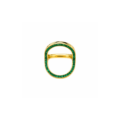 Trinity 3-in-1 Rotating CZ Ring