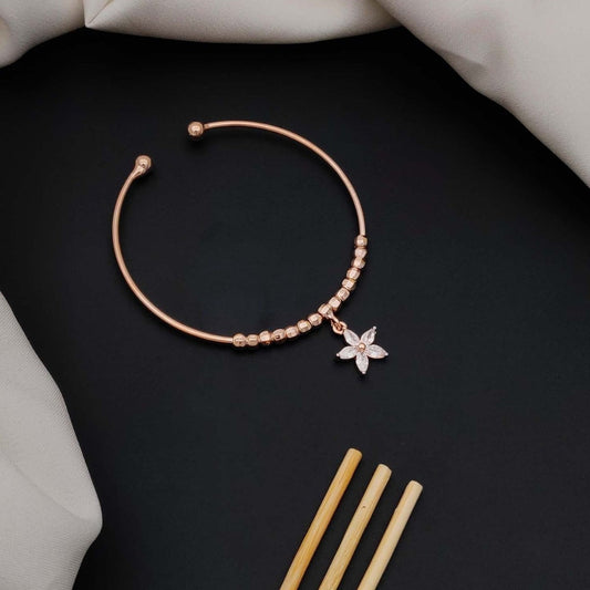 Kids Floral Charm Bracelet – Anti Tarnish