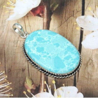Oceanic Turquoise Charm Pendant