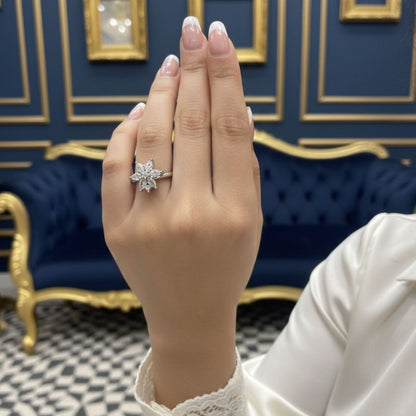 Blooming Star AD Floral Ring