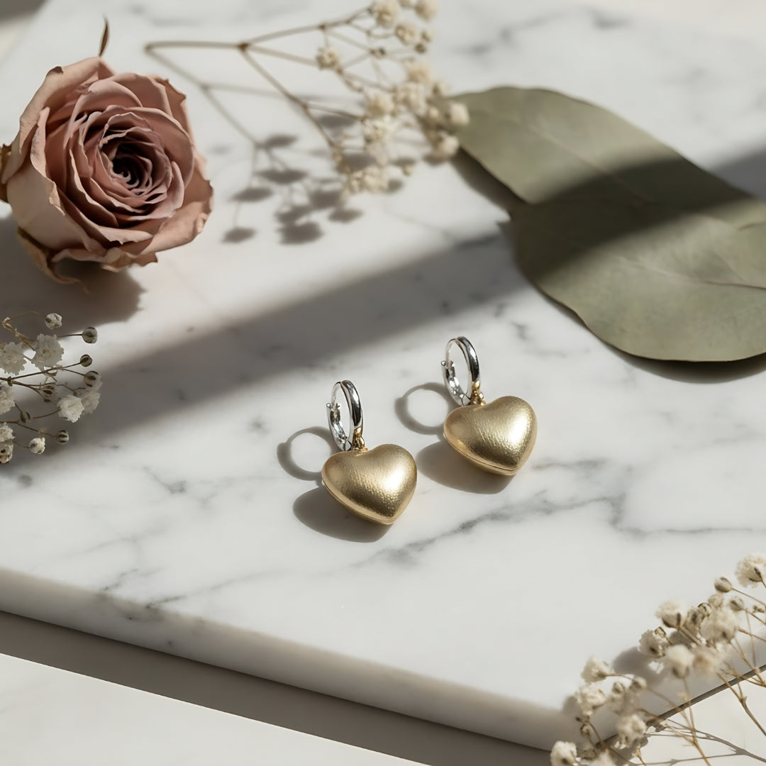Elegant Leaf Cluster Pearl Drop Earrings