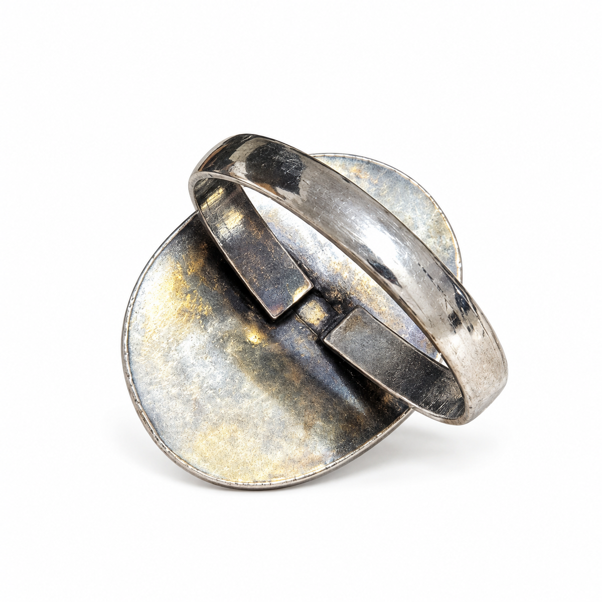Bold Red Cabochon Statement Ring