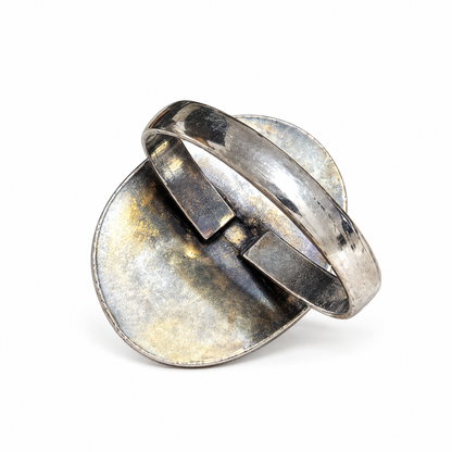 Bold Red Cabochon Statement Ring