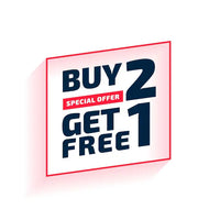 Buy 2 Get 1 Free